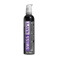 Lubricante Swiss Navy Base Agua Sensual Arousal Estimulante 118 ml