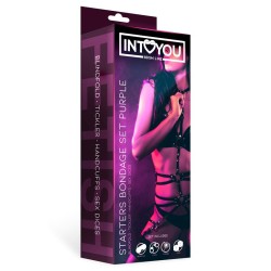 FETISH Kit BDSM Principiantes 4 piezas morado