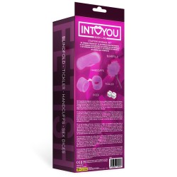 FETISH Kit BDSM Principiantes 4 piezas morado