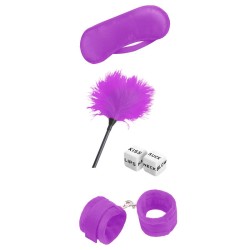 FETISH Kit BDSM Principiantes 4 piezas morado