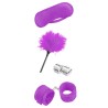 FETISH Kit BDSM Principiantes 4 piezas morado