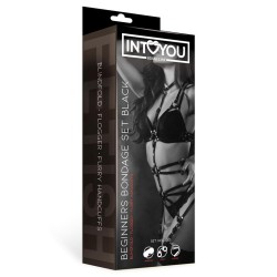 FETISH Kit BDSM Principiantes 3 piezas negro
