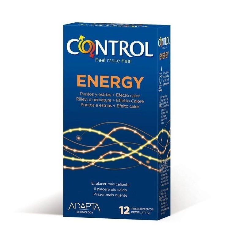 Preservativos Control Energy 12 unidades