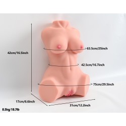 Torso Vagina y Ano 8.50Kg Chloe