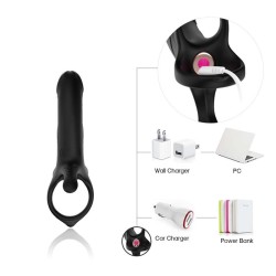 Urban Arnés doble penetración vibración con mando