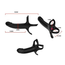 Urban Arnés doble penetración vibración con mando