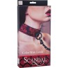 Scandal BDSM Collar con correa