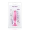 Glamy Plug Anal Silicona Pequeño Rosa 11.5 cm