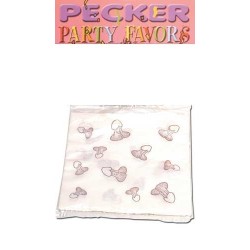 Servilletas con penes - 6uds.