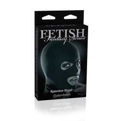 Fetish Máscara capucha 3 orificios