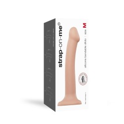 Dildo con ventosa apto para arnés dual density Flexible M