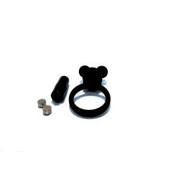 Anillo Vibrador Virgite E6 Negro