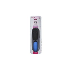 Virgite Huevo G3 con mando recargable silicona Azul