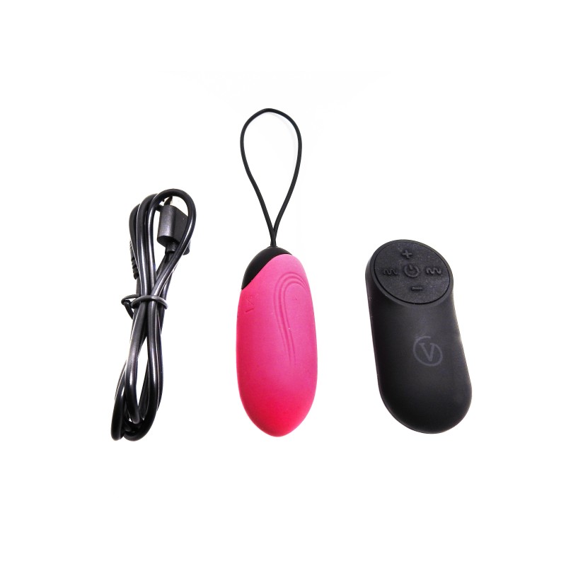 Virgite Huevo G3 con mando recargable silicona Rosa