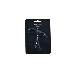 Virgite Estimulador Prostático Silicona E5 Negro