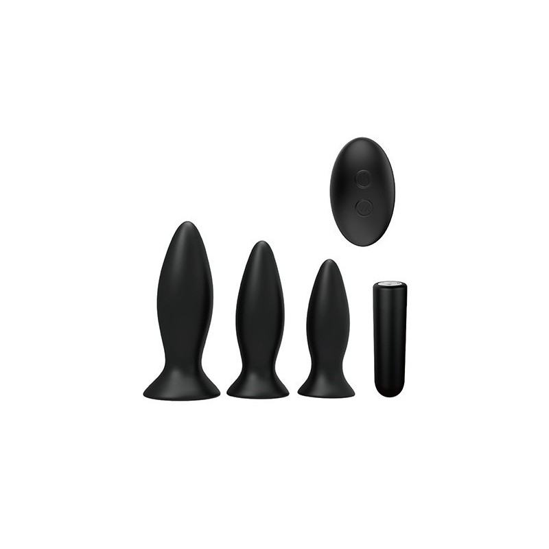 Sinful Triplicity Set Plugs x 3 silicona con vibración recargables