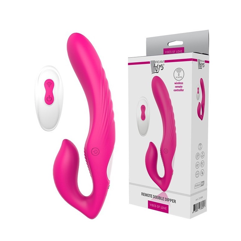 Dream Arnes Dipper Para mujer Silicona Recargable con mando