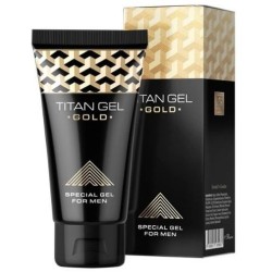 Titan Gel Alargador de pene Edición Dorada 50 ml