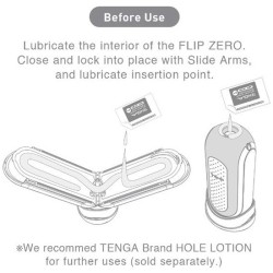 Masturbador Reutilizable Tenga Flip Zero USB Blanco Sensación suave