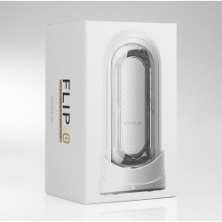 Masturbador Reutilizable Tenga Flip Zero USB Blanco Sensación suave