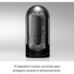 Masturbador Reutilizable Tenga Flip Zero USB Negro Sensación Intensa