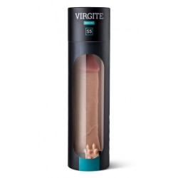 Virgite funda Realística Pene S5 con vibración 19 cm