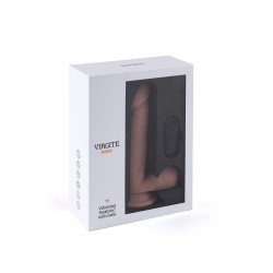 Virgite Pene Vibrador Silicona con mando R4 19 cm Recargable