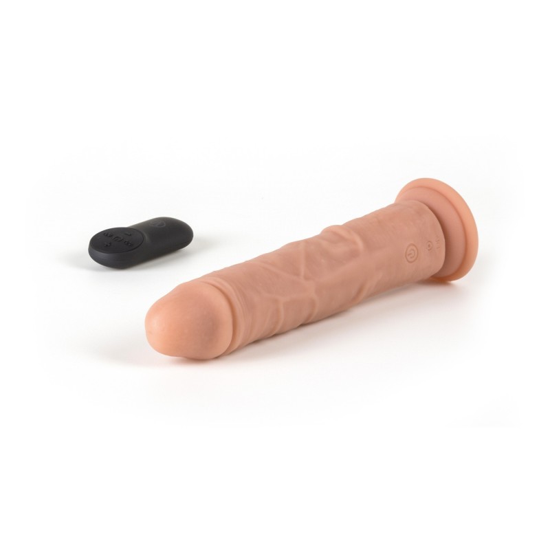 Virgite Pene Vibrador Rotador Silicona con mando R7 19 cm Recargable