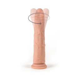 Virgite Pene Vibrador Rotador Silicona con mando R8 21 cm Recargable