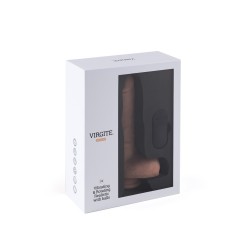 Virgite Pene Vibrador Rotador Silicona con mando R9 19 cm Recargable