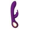 Vibrador Langloys Bia Recargable conejito Morado