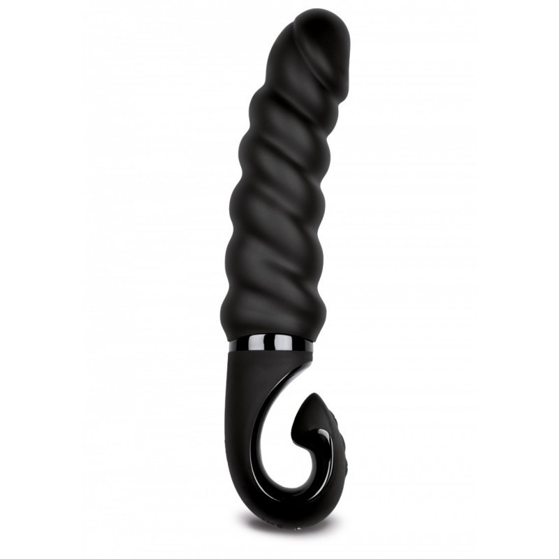 Vibrador G-Jack2 Textura Bioskin Recargable Negro