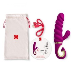 Vibrador GCandy Textura Bioskin Recargable Frambuesa