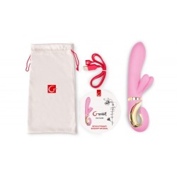 Vibrador GRabbit Textura Bioskin Recargable Rosa