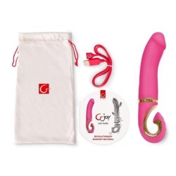 Vibrador GJay Textura Bioskin Recargable Rosa