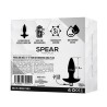 Plug Vibrador Silicona con Bala extraíble recargable Spear