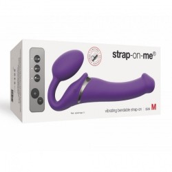 Arnés Strap-on-me Para mujer Silicona Talla M USB con Mando