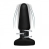 Plug Vibrador Silicona Giratorio Slim R con mando recargable