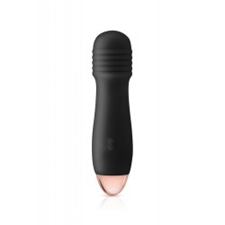 My first Mini Vibrador Recargable Silicona Wand Joystick Negro