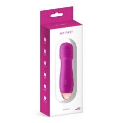 My first Mini Vibrador Recargable Silicona Wand Joystick Rosa