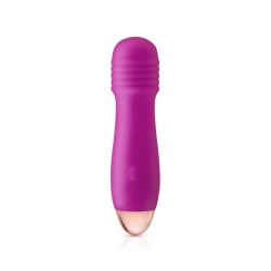 My first Mini Vibrador Recargable Silicona Wand Joystick Rosa