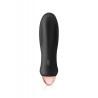 My first Mini Vibrador Recargable Silicona Rocket Negro