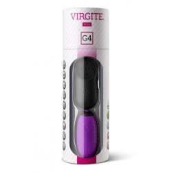 Virgite Huevo G4 con mando recargable silicona Morado