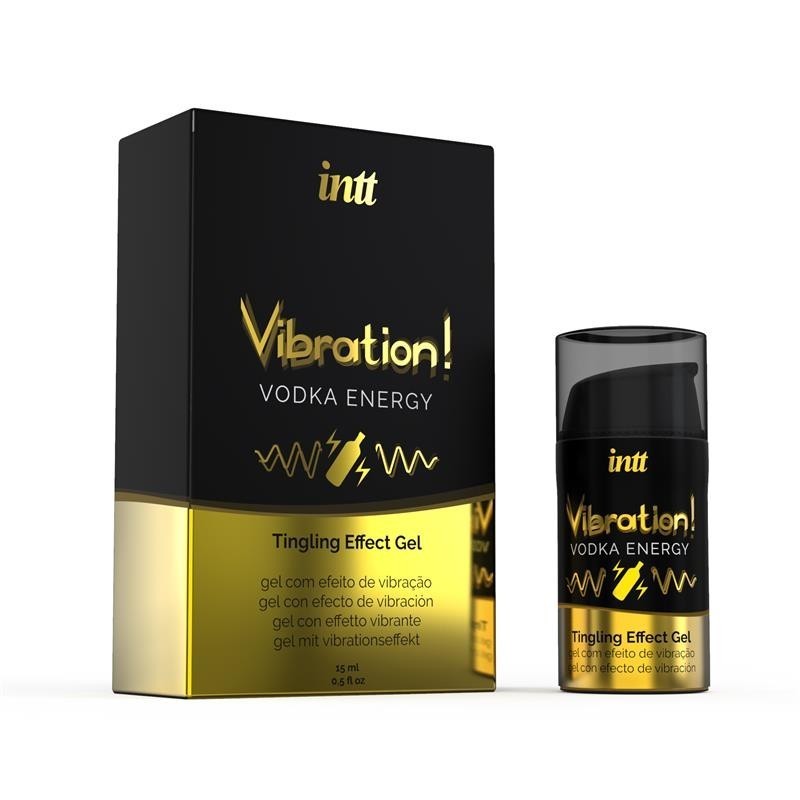 Vibrador Líquido Intt Vodka Unisex Gel estimulante 15 ml