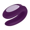 VIbrador Parejas Satisfyer Double Joy Morado con APP