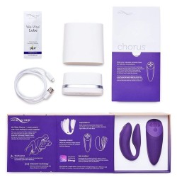 Vibrador Pareja We-Vibe Chorus Lila con mando y APP