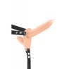 Arnés Doble Fetish Tentation Para mujer Silicona USB 15'5 cm