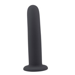 Arnés con dildo silicona para mujer Raw Recruit L Negro 17'8 cm