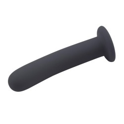 Arnés con dildo silicona para mujer Raw Recruit L Negro 17'8 cm