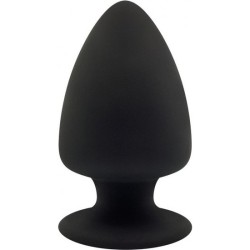 Silexd Plug Anal Negro Memory Silicona L